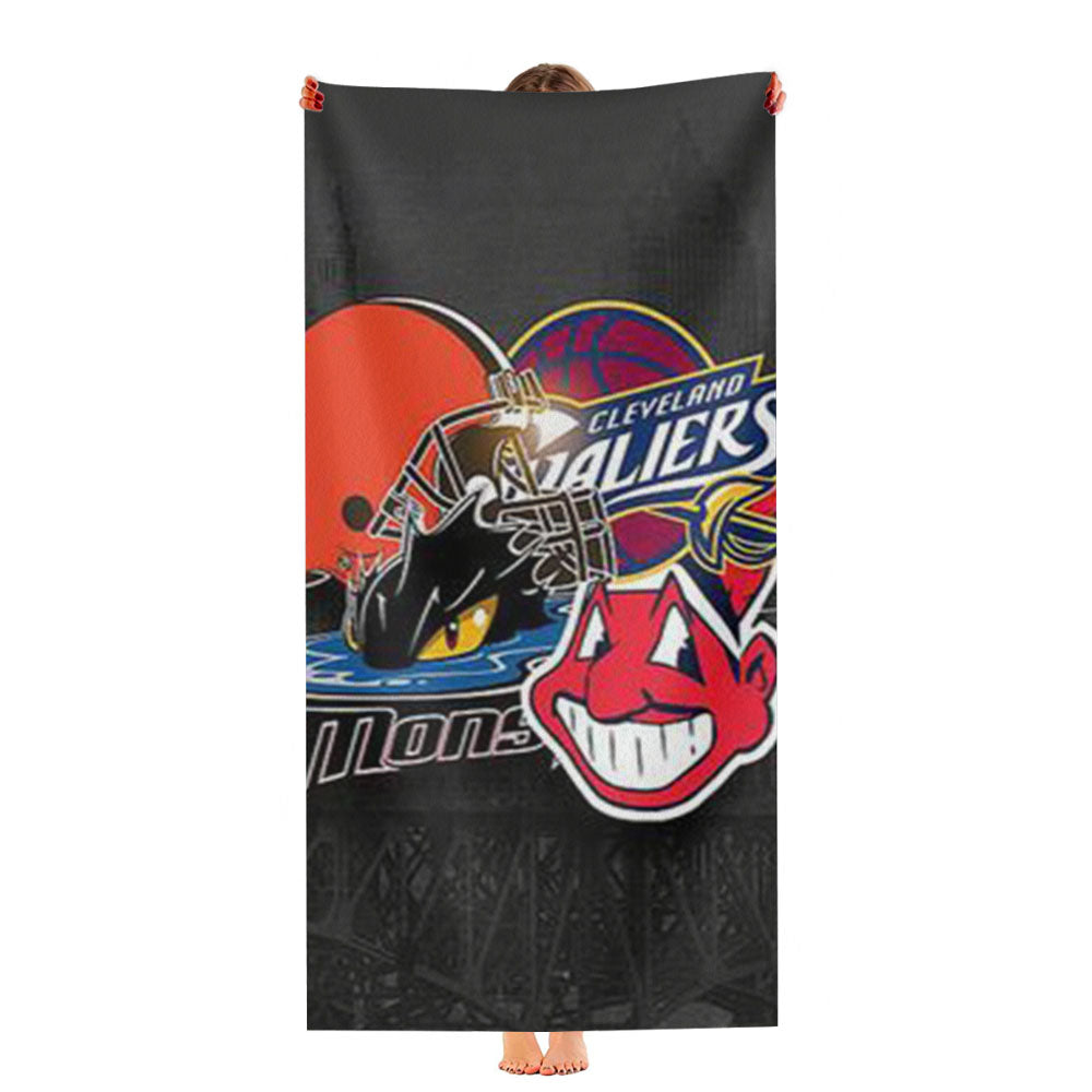 Cleveland Cavaliers Sports Ultra-Soft Luxury Bathroom Towels