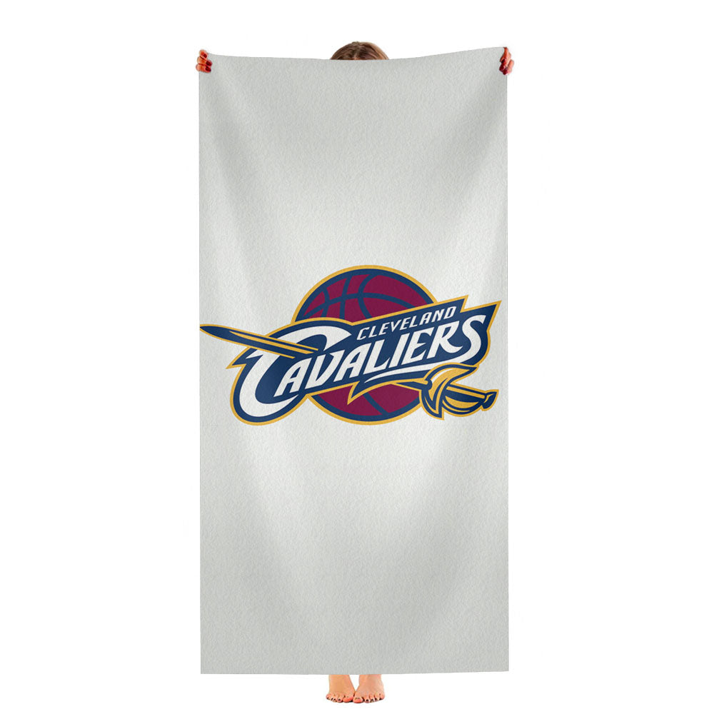 Cleveland Cavaliers Wallpaper Ultra-Soft Luxury Bathroom Towels