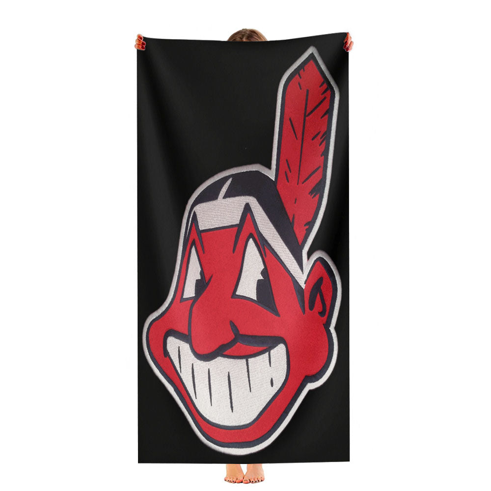 Cleveland Indians Ultra-Soft Luxury Bathroom Towels