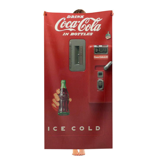 Coca Cola In Bottles Ice Cold Vending Machine Ultra-Soft Luxury Bathroom Towels