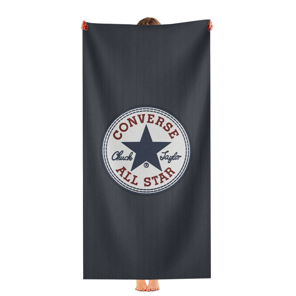 Converse All Star Logo Ultra-Soft Luxury Bathroom Towels