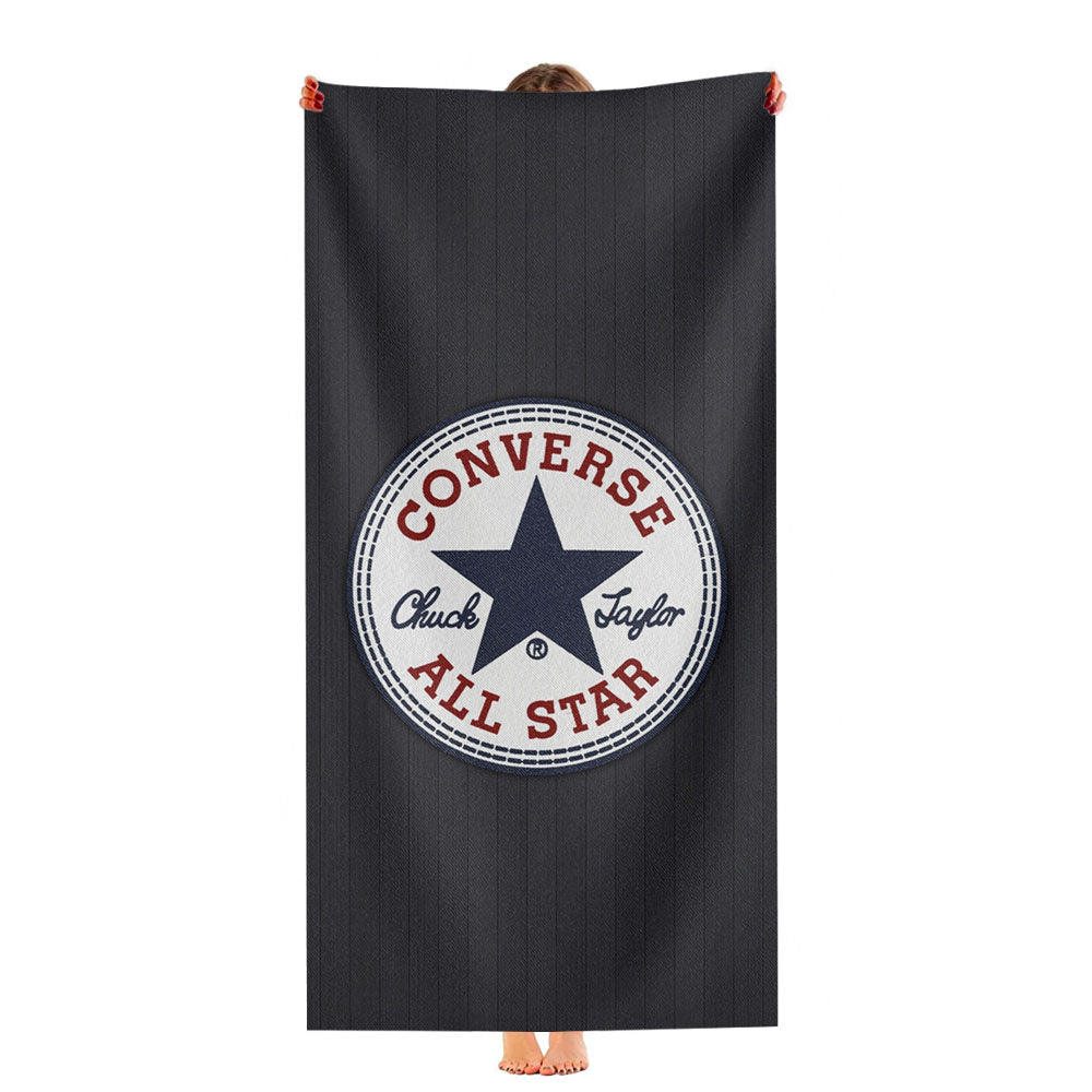 Converse Allstar Logo Ultra-Soft Luxury Bathroom Towels