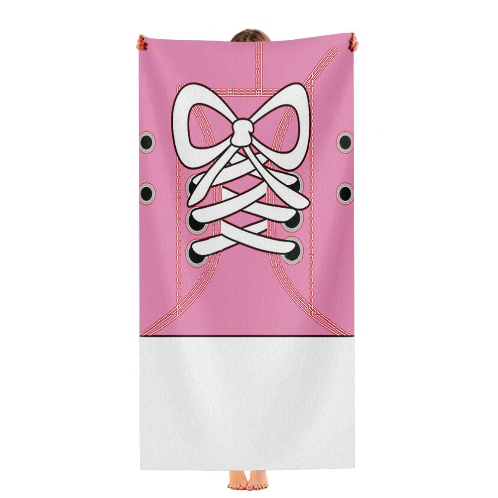 Converse Pink Ultra-Soft Luxury Bathroom Towels