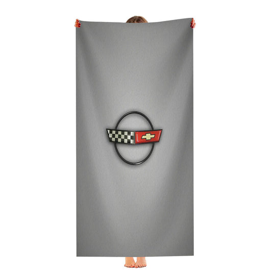 Corvette C4 Flag Ultra-Soft Luxury Bathroom Towels