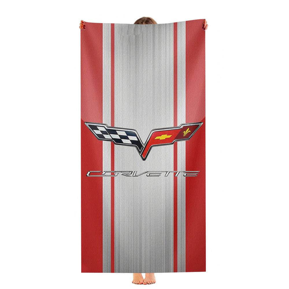 Corvette Red Ultra-Soft Luxury Bathroom Towels