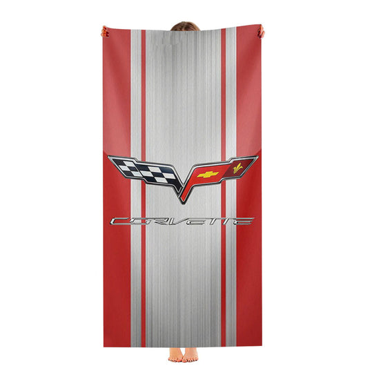 Corvette Red Ultra-Soft Luxury Bathroom Towels