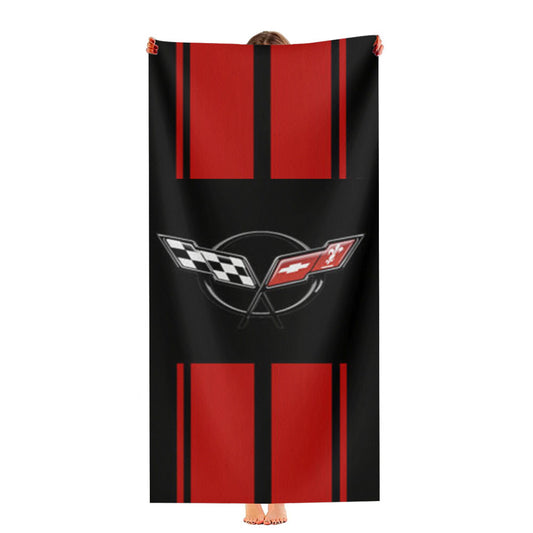 Corvette Stripe Ultra-Soft Luxury Bathroom Towels