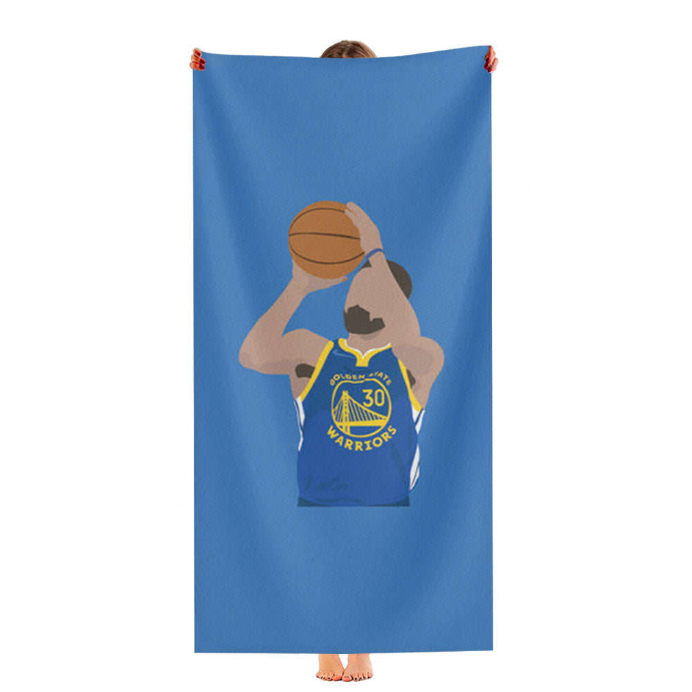 Curry - Basketball Ultra-Soft Luxury Bathroom Towels