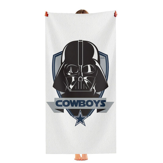 Dallas Cowboys Nfl Star Wars Darth Vader Ultra-Soft Luxury Bathroom Towels