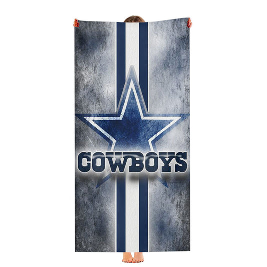 Dallas Cowboys Wallapaper Ultra-Soft Luxury Bathroom Towels