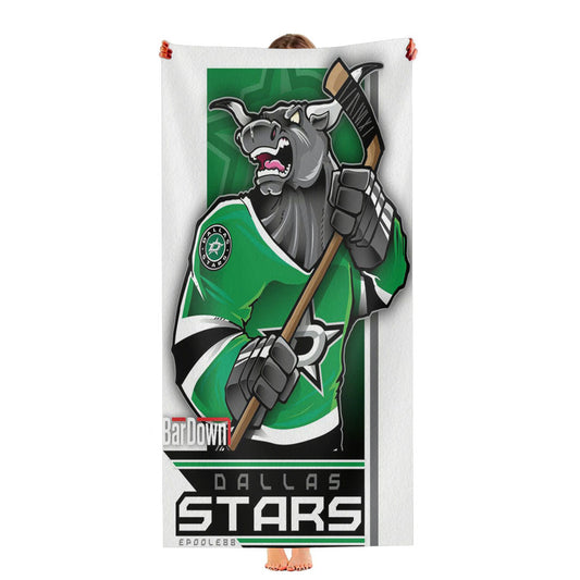 Dallas Stars Hockey Ultra-Soft Luxury Bathroom Towels