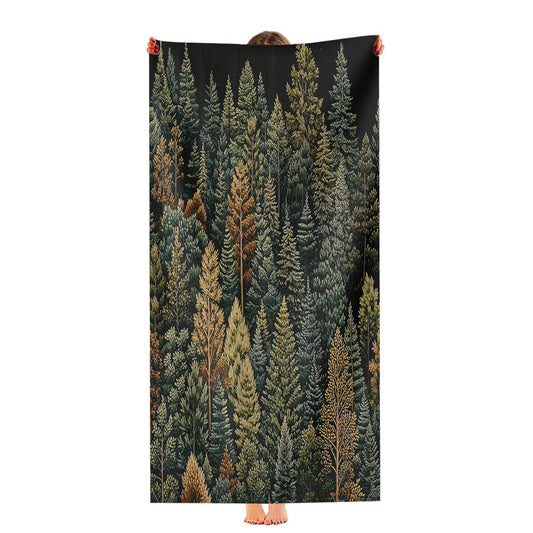 Dark Forest Ultra-Soft Luxury Bathroom Towels