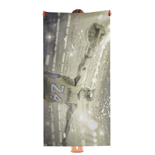 Dear Basketball Kobe Photos Ultra-Soft Luxury Bathroom Towels