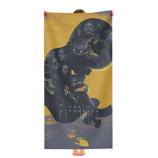 Death Stranding Babby Pattern Ultra-Soft Luxury Bathroom Towels