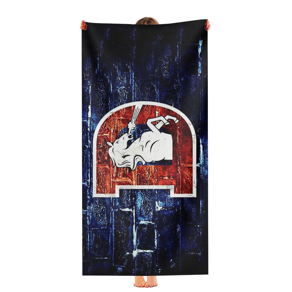 Denver Broncos 2 Ultra-Soft Luxury Bathroom Towels