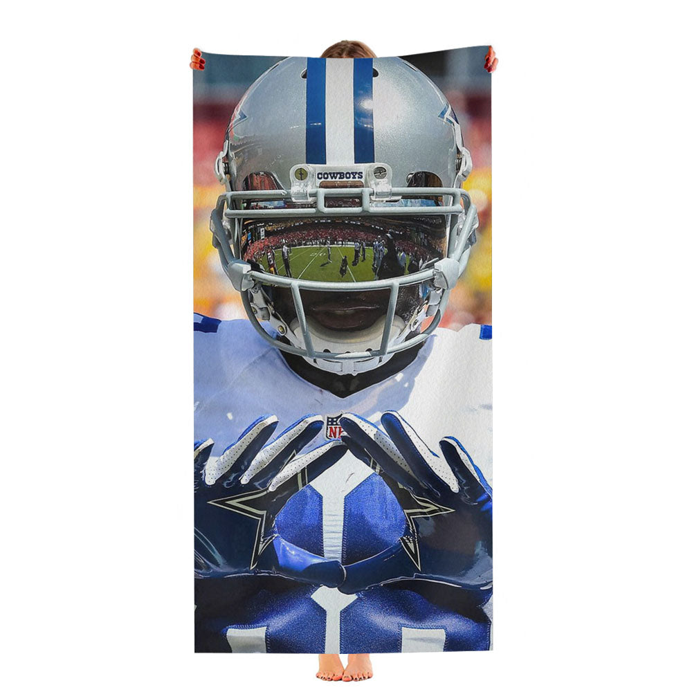 Dez Bryant Dallas Cowboys King Ultra-Soft Luxury Bathroom Towels