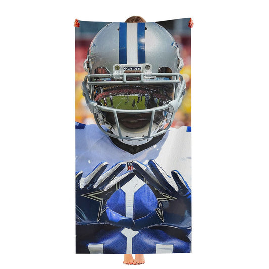 Dez Bryant Dallas Cowboys King Ultra-Soft Luxury Bathroom Towels
