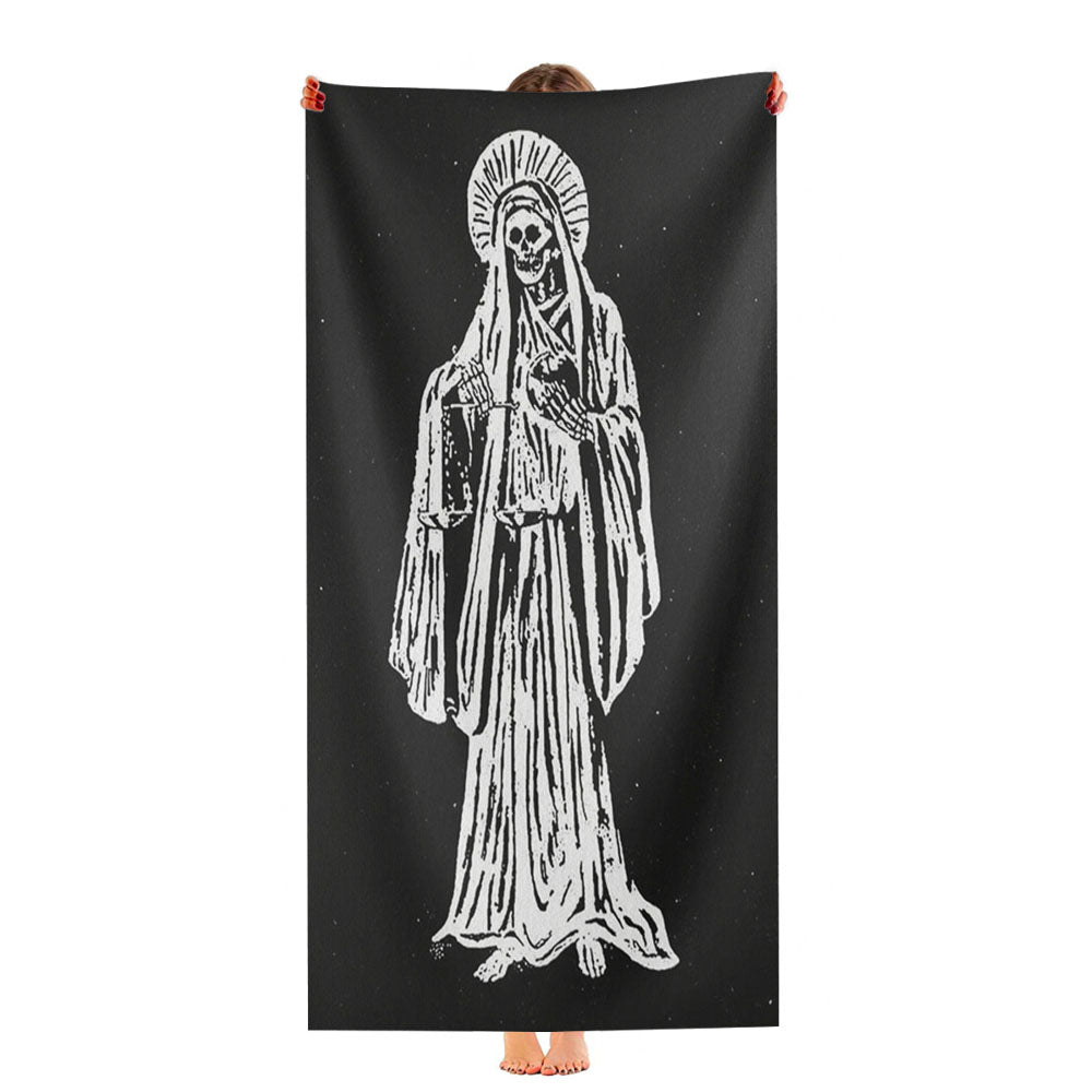 Dia De Los Muertos Ultra-Soft Luxury Bathroom Towels