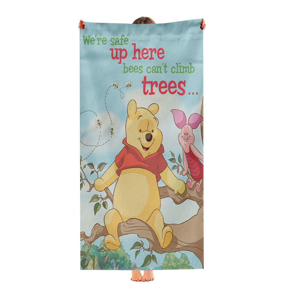 Disney Bees In The Trees Pooh And Piglet Ultra-Soft Luxury Bathroom Towels