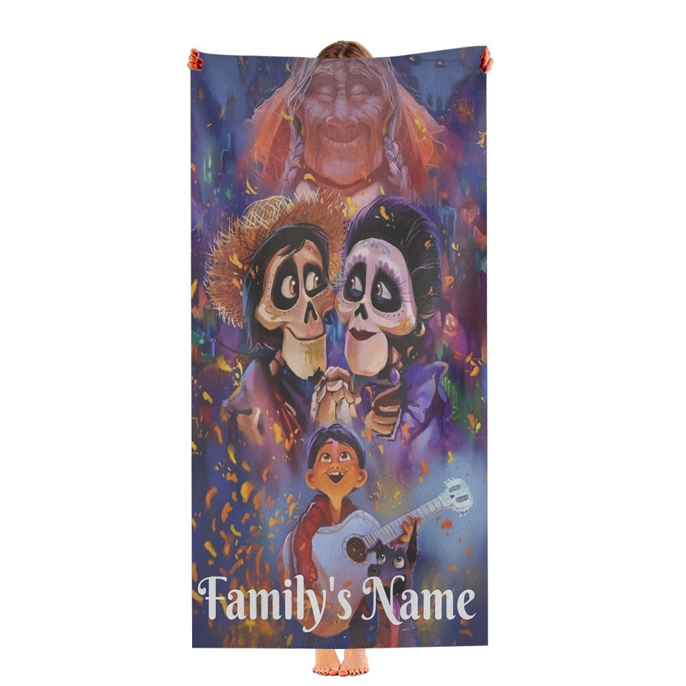 Disney Coco Ultra-Soft Luxury Bathroom Towels
