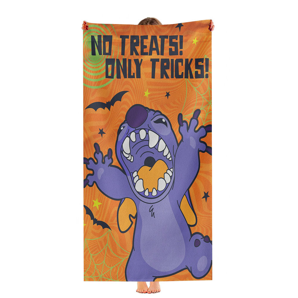 Disney Halloween Mischief Stitch Ultra-Soft Luxury Bathroom Towels