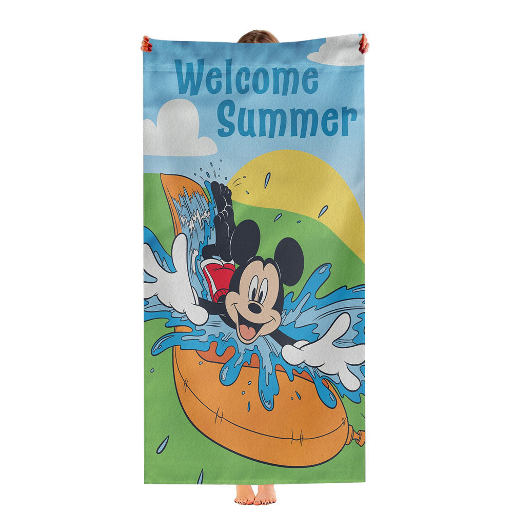 Disney Make A Splash Mickey Ultra-Soft Luxury Bathroom Towels