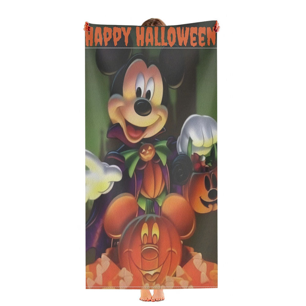 Disney Mickey Mouse Halloween Ultra-Soft Luxury Bathroom Towels