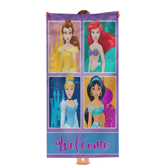 Disney Princess Ultra-Soft Luxury Bathroom Towels