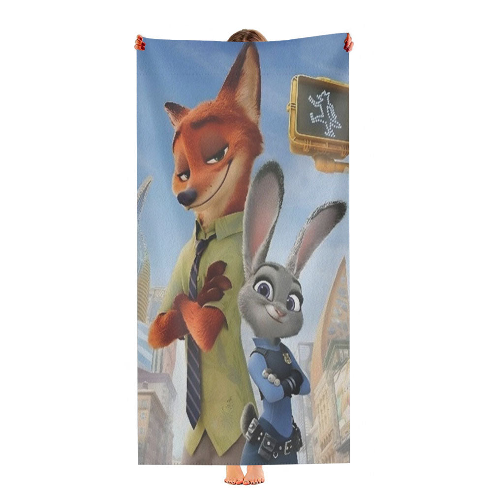 Disney Zootopia Featuring Nick Ultra-Soft Luxury Bathroom Towels
