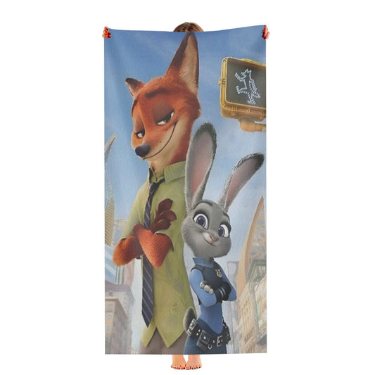 Disney Zootopia Featuring Nick Ultra-Soft Luxury Bathroom Towels