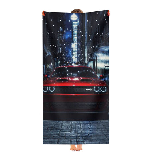 Dodge Challenger Srt 4K Ultra-Soft Luxury Bathroom Towels