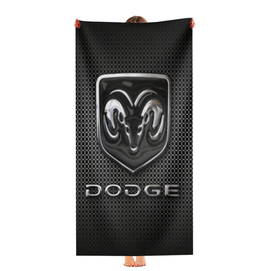 Dodge Logo Ultra-Soft Luxury Bathroom Towels