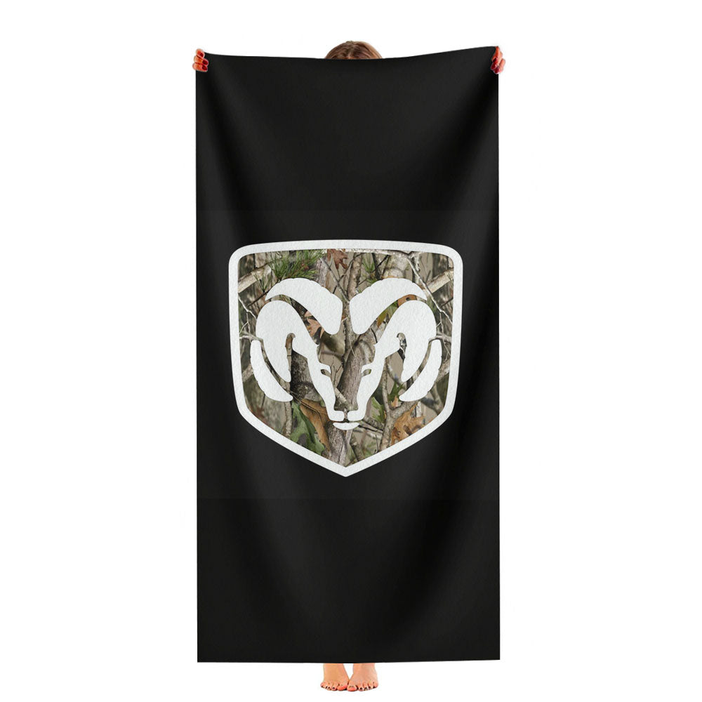Dodge Ram Browning Ultra-Soft Luxury Bathroom Towels