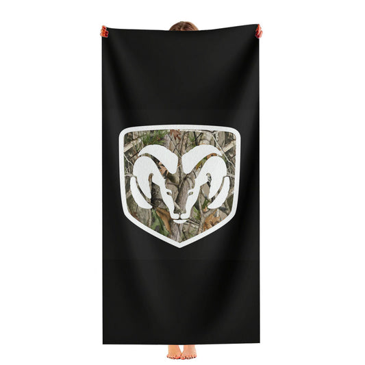 Dodge Ram Browning Ultra-Soft Luxury Bathroom Towels