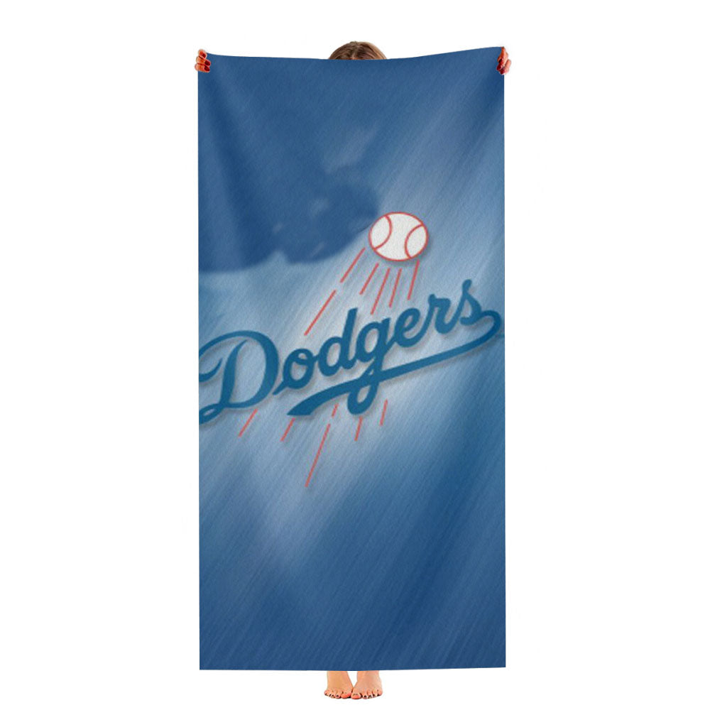 Dodgers Baseball Ultra-Soft Luxury Bathroom Towels