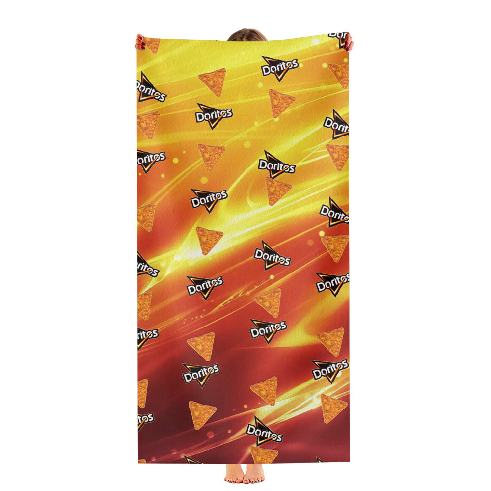Doritos Pattern Ultra-Soft Luxury Bathroom Towels