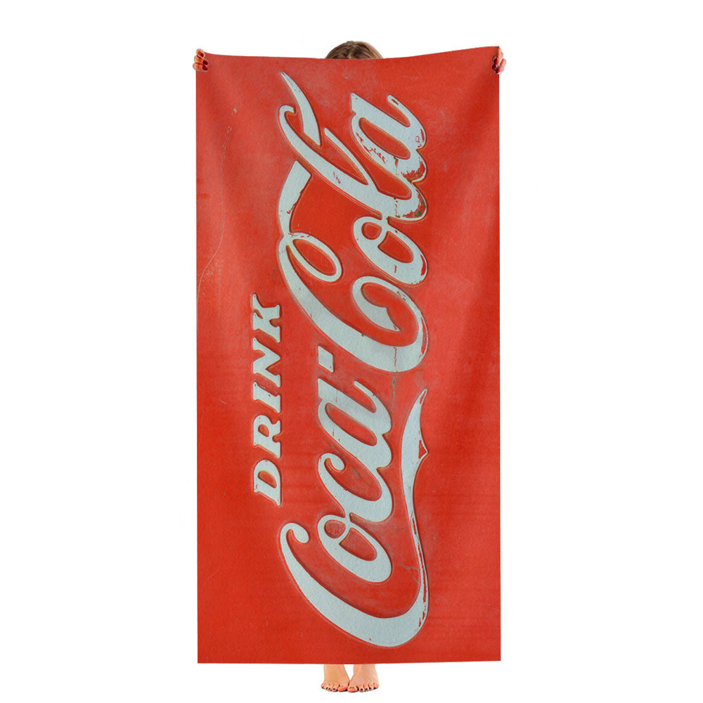 Drink Coca Cola Machine Ultra-Soft Luxury Bathroom Towels
