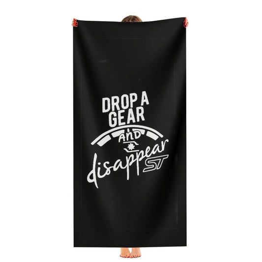 Drop A Gear Focus St Rs Ford Boost Cars Fost Ecoboost Boosquig Ultra-Soft Luxury Bathroom Towels