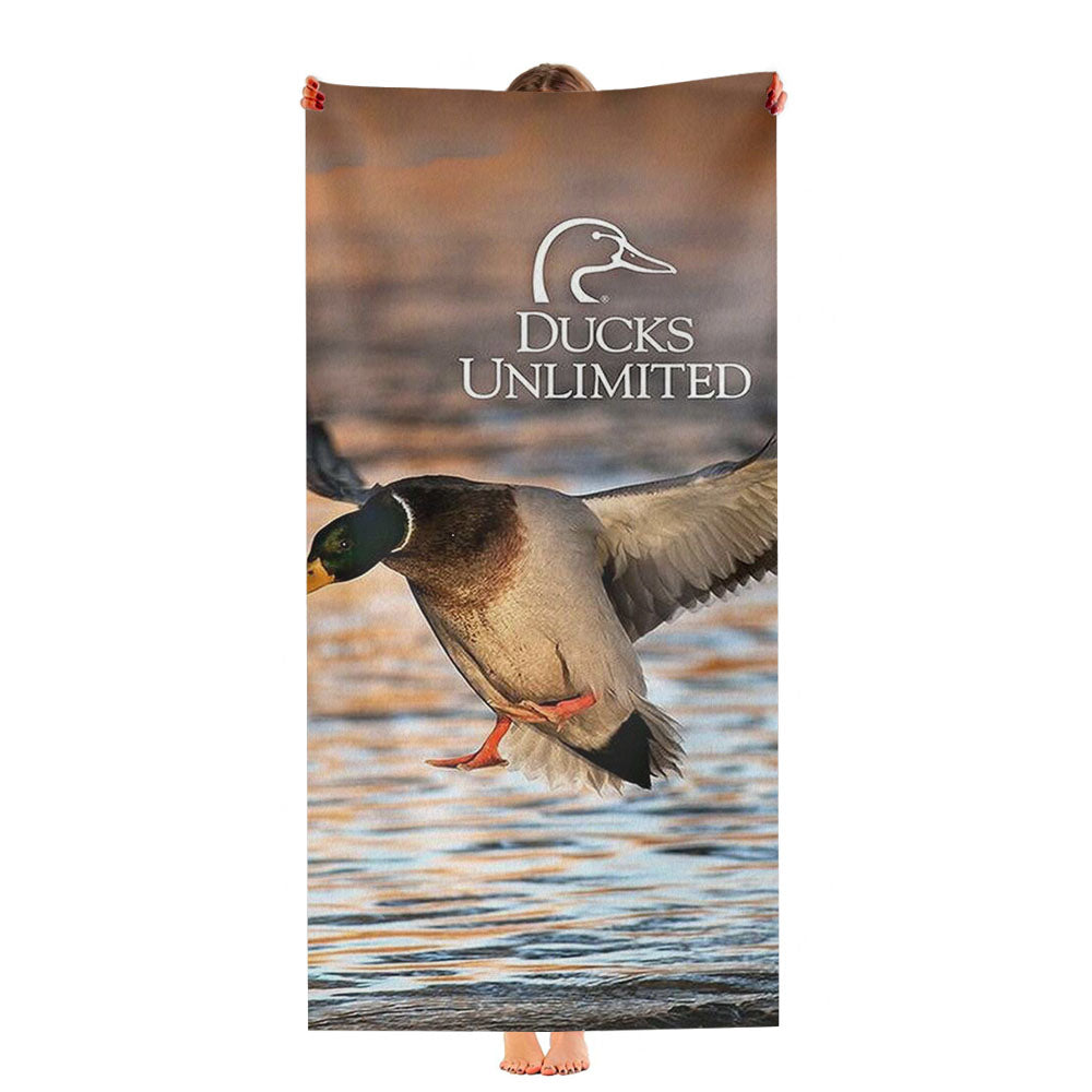 Ducks Unlimited Wetlands Waterfowl Ultra-Soft Luxury Bathroom Towels
