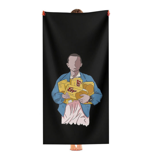 Eleven Faceless Cartoon Ultra-Soft Luxury Bathroom Towels