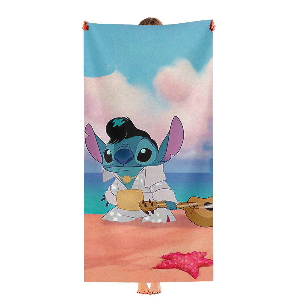 Elvis Stitch Disney Ultra-Soft Luxury Bathroom Towels