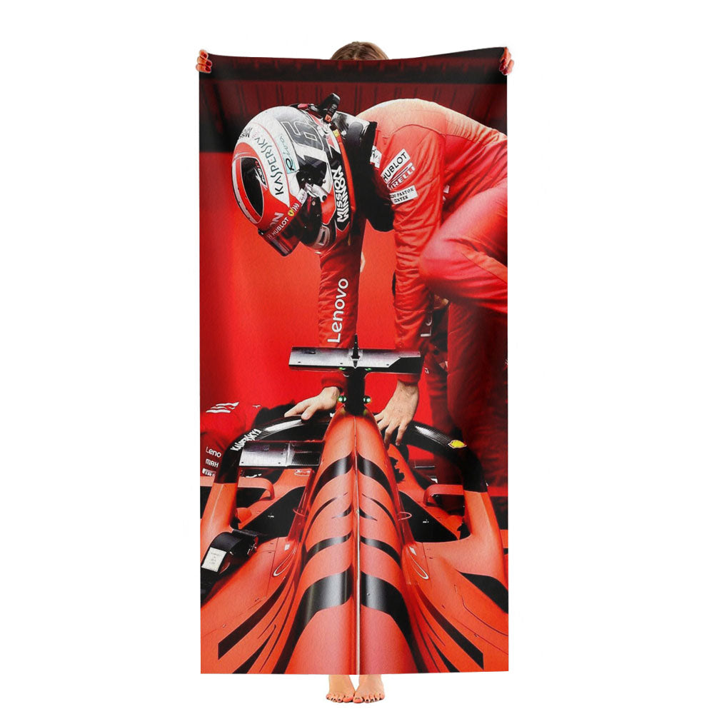 Ferrari F1 Scuderia Ultra-Soft Luxury Bathroom Towels
