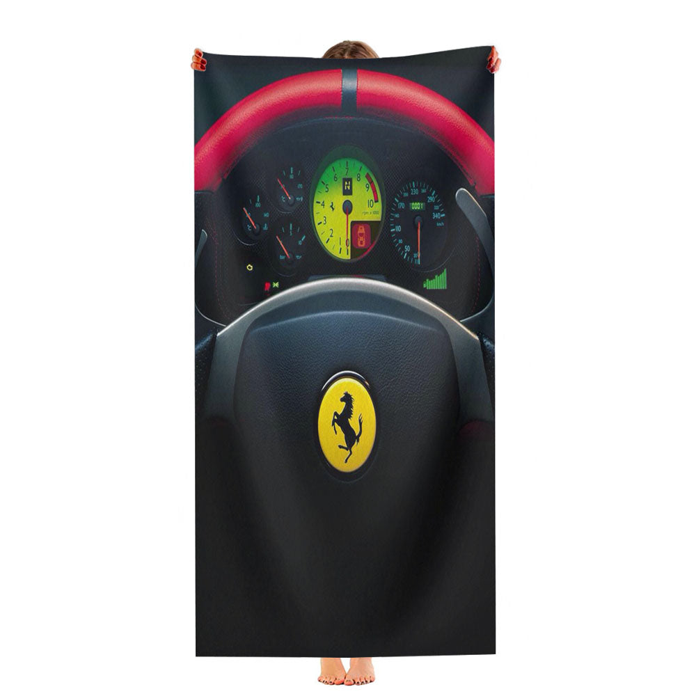 Ferrari Spedometer Ultra-Soft Luxury Bathroom Towels