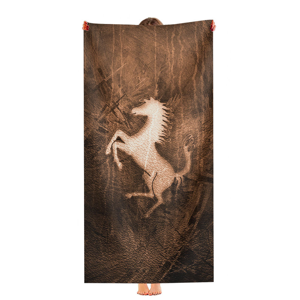Ferrari Textured Ultra-Soft Luxury Bathroom Towels