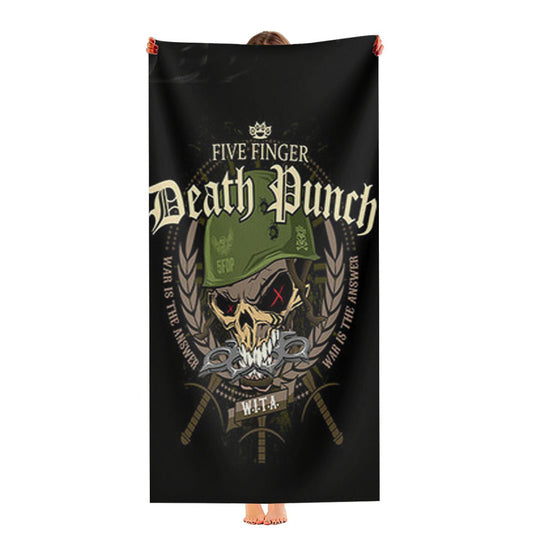 Five Finger Death Punch Wita Ultra-Soft Luxury Bathroom Towels