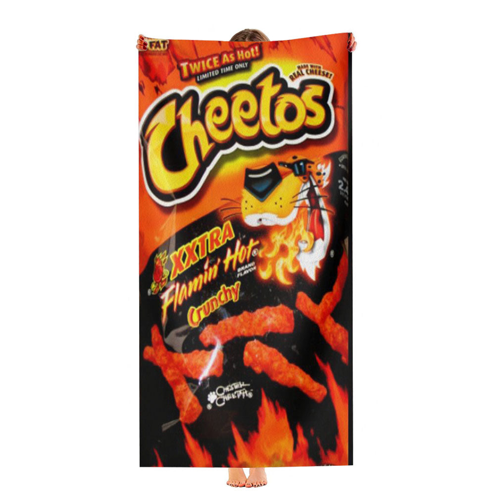 Flamin Hot Cheetos Xxtra Ultra-Soft Luxury Bathroom Towels