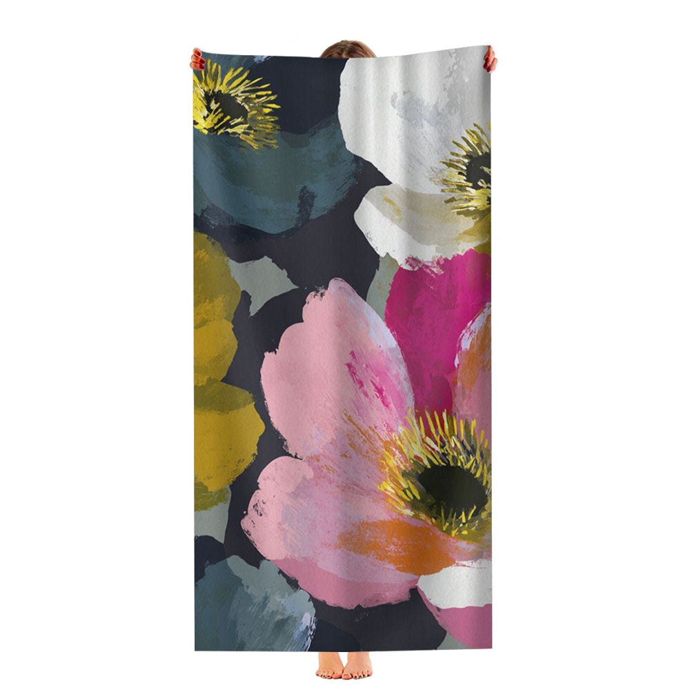 Floral Ultra-Soft Luxury Bathroom Towels