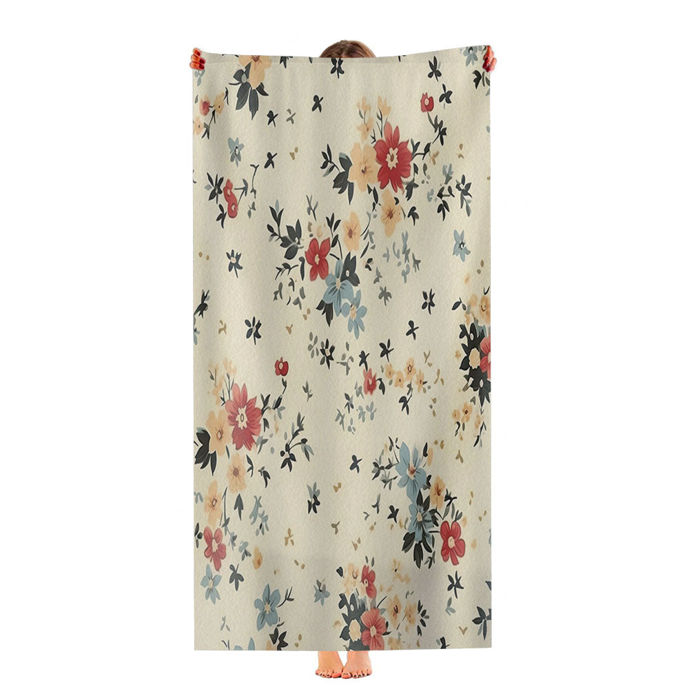 Floral 2 Ultra-Soft Luxury Bathroom Towels