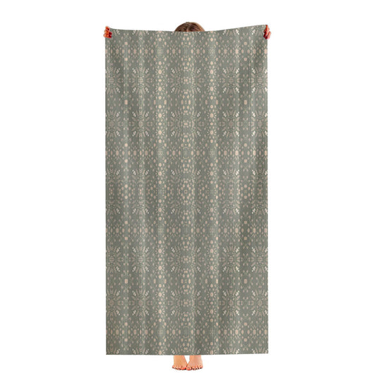 Floral Pattern Ultra-Soft Luxury Bathroom Towels