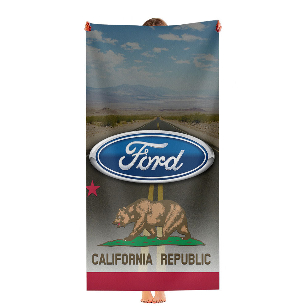 Ford California Republic Ultra-Soft Luxury Bathroom Towels